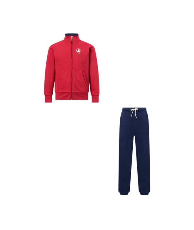 Chándal Champion Full Zip Niño Rojo