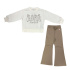 Chándal Champion Crewneck Niña crema