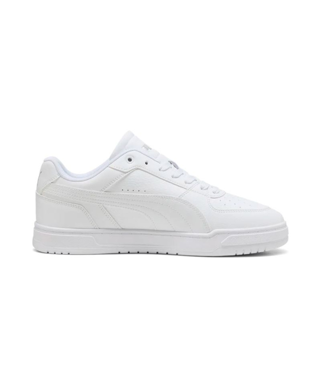 Zapatillas Puma Caven Iii, White- Silve, Hombre