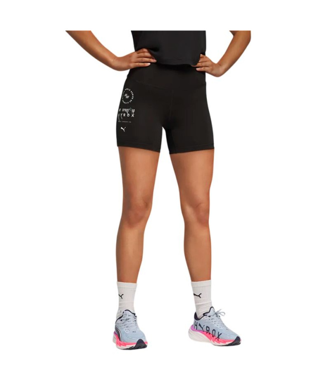 Calça Fitness Puma WX Hyrox Tad E, preta, Mulher