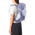 Mochila Montanha feminina Salomon Aerotrek 18, cor Garça/Céu Cósmico/Branca