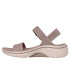 Sandálias Mulher Skechers Go Walk Arch Fit 2.0 na cor taupe