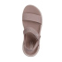 Sandálias Mulher Skechers Go Walk Arch Fit 2.0 na cor taupe