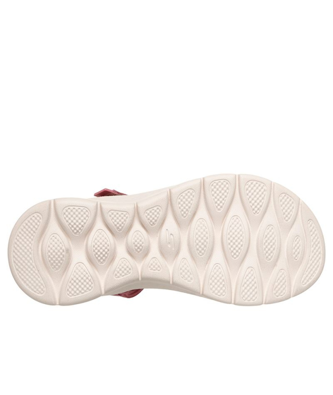 Sandalias Skechers Go Walk Flex Sandal Mujer Mauve
