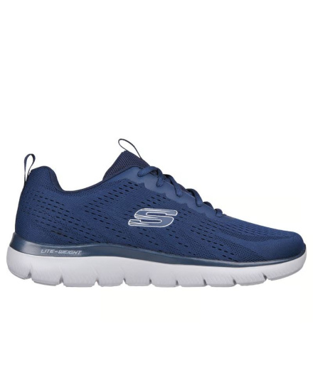 Zapatillas Skechers Summits - Torre Hombre Navy Mesh/Gray...