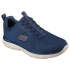 Chaussures Skechers Summits - Modèle Eckler Homme maille bleu marine/bordures orange
