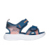 Skechers Microspec-Splash Enfant Chaussures marine, synthétique/gris