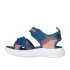 Skechers Microspec-Splash Enfant Chaussures marine, synthétique/gris