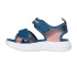 Skechers Microspec-Splash Enfant Chaussures marine, synthétique/gris
