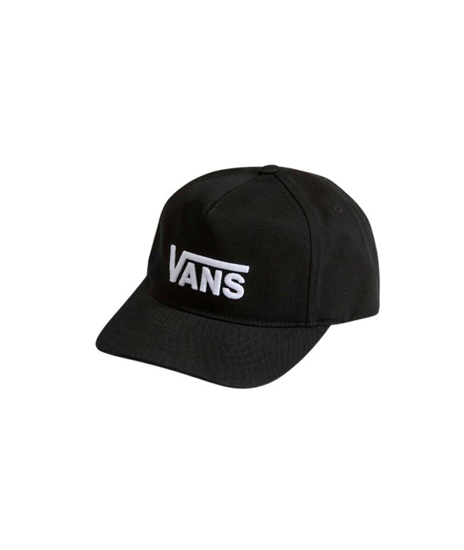 Gorra Vans Drop V Logo Snapback Negro Infantil