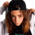 Gorra Vans Drop V Logo Snapback Negro Infantil