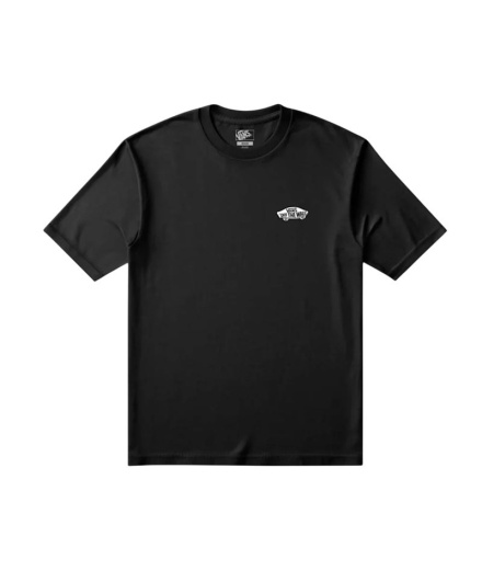 Camiseta Vans Double Standard Ss Negro Niño