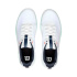 Chaussures Tennis Wilson Rush Lite Clay Ba Homme , blanc/baie/corail
