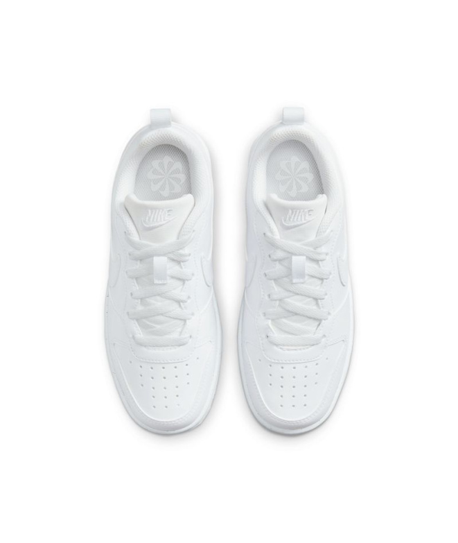 Chaussures blanches Nike Court Borough Low...