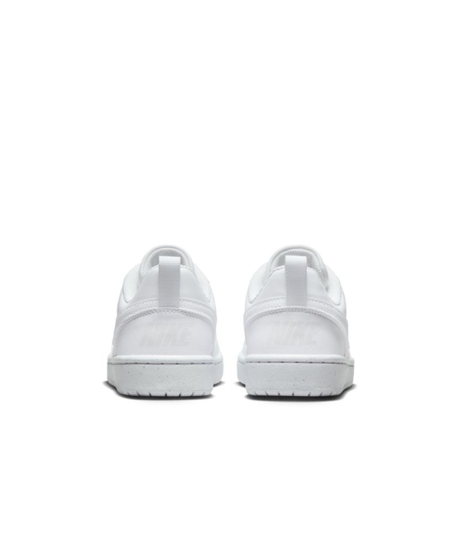 Chaussures blanches Nike Court Borough Low...