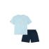 Set Converse CNVB Multi Hit GFX Ensemble Enfant bleu royal