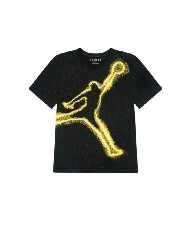 T-shirt noir Jordan JDB JM Phased SS Enfant