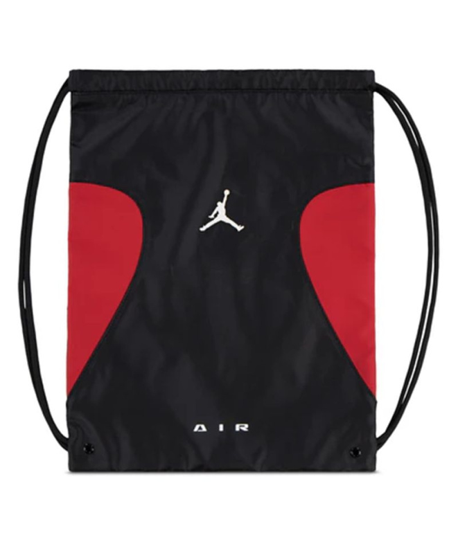Mochila Jordan Jam Element Hombre Negro y Rojo