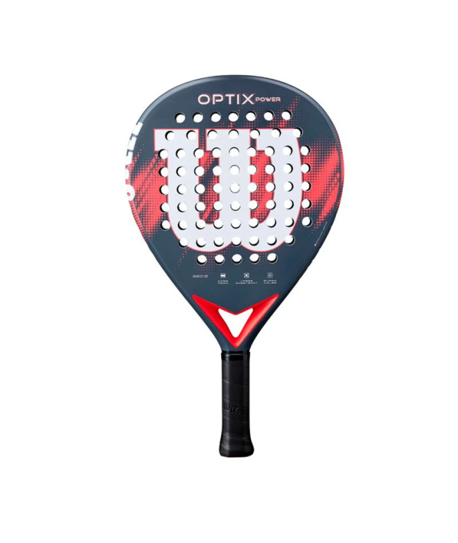 Pala de padel Wilson Rec Racquets OPTIX Rojo