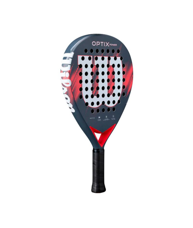 Pala de padel Wilson Rec Racquets OPTIX Rojo