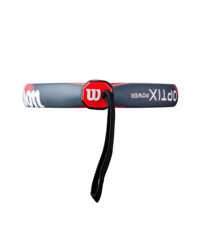 Pala de padel Wilson Rec Racquets OPTIX Rojo