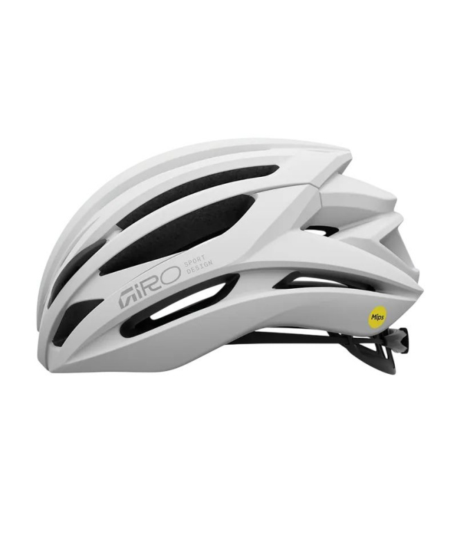 Capacete ciclismo Giro Syntax Mips branco fosco