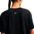 Haut T-shirt Nike Pro Dri-Fit ample à manches courtes Femme Fitness noir/gris