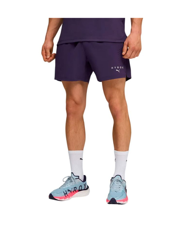 Calça Fitness Puma MX Hyrox Dryel, cor Deep, Homem