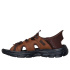 Skechers Revolted SS Slip Chaussures - Merric Homme Marron foncé /