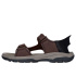 Skechers Tresmen - Chaussures Reece Slip-In pour Homme , couleur chocolat