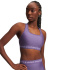Soutien-gorge de Fitness Under Armour Femme dos croisé mi-haut Brassiere de sport violet