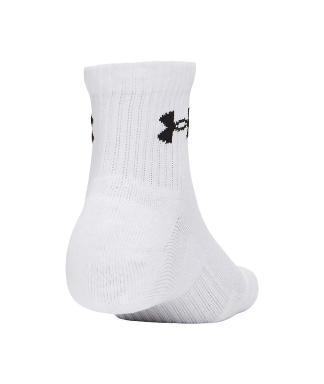 Meias Under Armour Performance Cotton 3P Qtr...