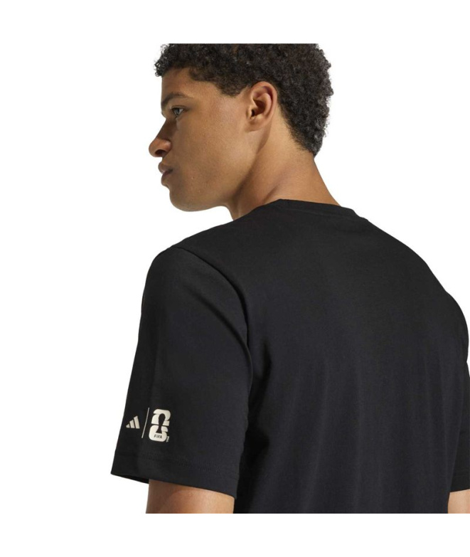 Camiseta adidas Ftb Wc Ball Hombre Negro
