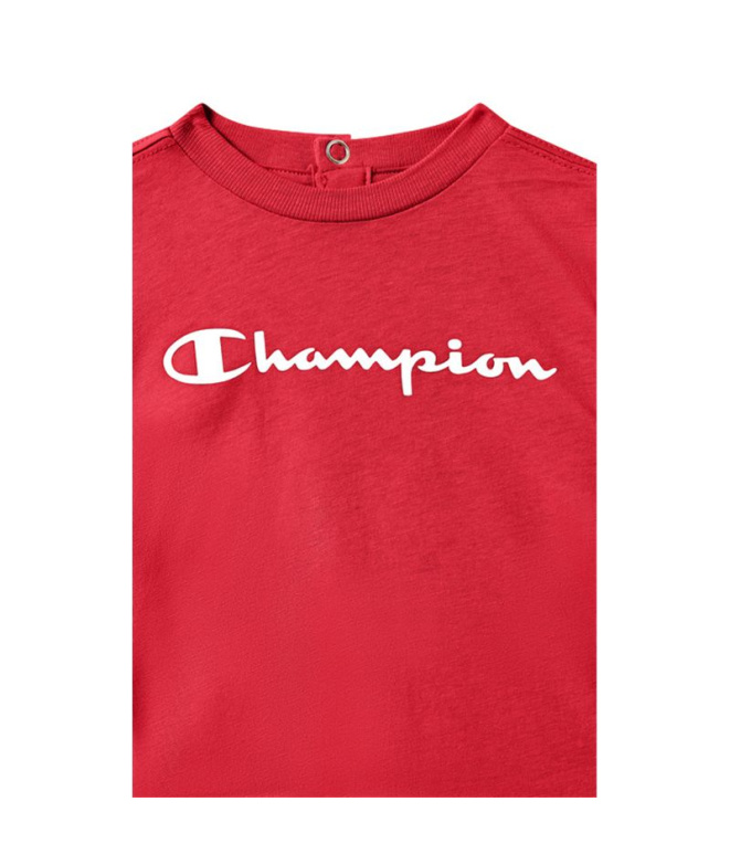 Conjunto Infantil vermelho Champion