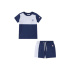 Ensemble bleu Champion Enfant