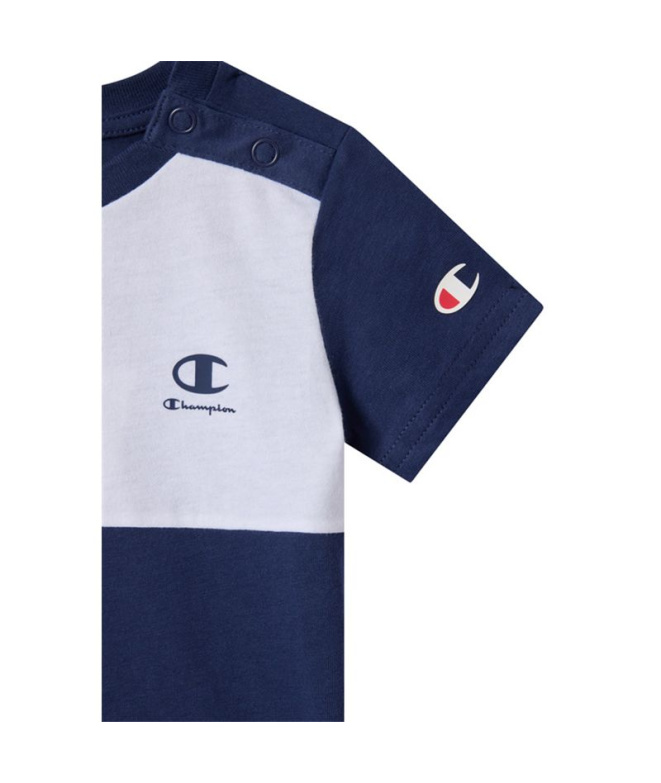 Ensemble bleu Champion Enfant