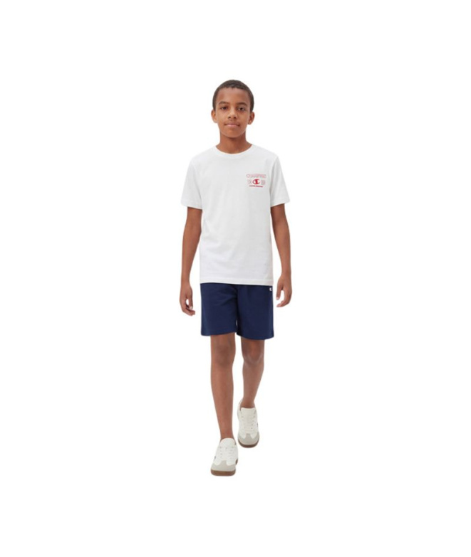 Conjunto branco Champion Menino