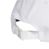 Casquette de basketball adidas Clima Fitness blanche/noire/noire