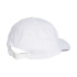 Casquette de basketball adidas Clima Fitness blanche/noire/noire