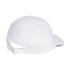 Casquette de basketball adidas Clima Fitness blanche/noire/noire