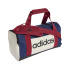 Sac de sport adidas Linear Duf Xscb bleu foncé/blanc/marron
