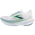 Chaussures Running Brooks Hyperion Max 3 Homme , blanc/gris brume/vert