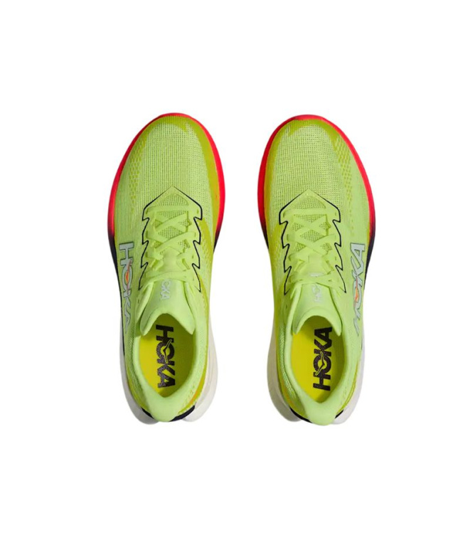 Sapatilhas Running Homem Hoka Mach X 3 Neon...
