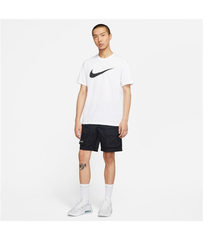 T-shirt Nike T-shirt Swoosh Homme blanc