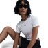 Camiseta Nike Sportswear Chill Knit Cropped Mujer Blanco