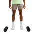 Calça Fitness Homem Nike Pro Dri-Fit de 6 polegadas, verde.