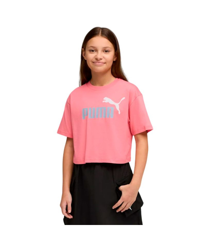 T-shirt Puma Ess 2, coloris n° 1 Lo, rose...