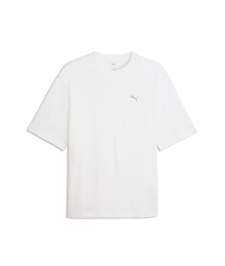 Camiseta Puma Graphic Back, Branca, Homem