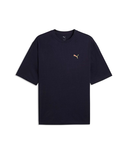 Camiseta Puma Graphic Back ,New Navy, Hombre