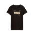 T-shirt Puma Ess Logo Lab Metallic, noir, Femme